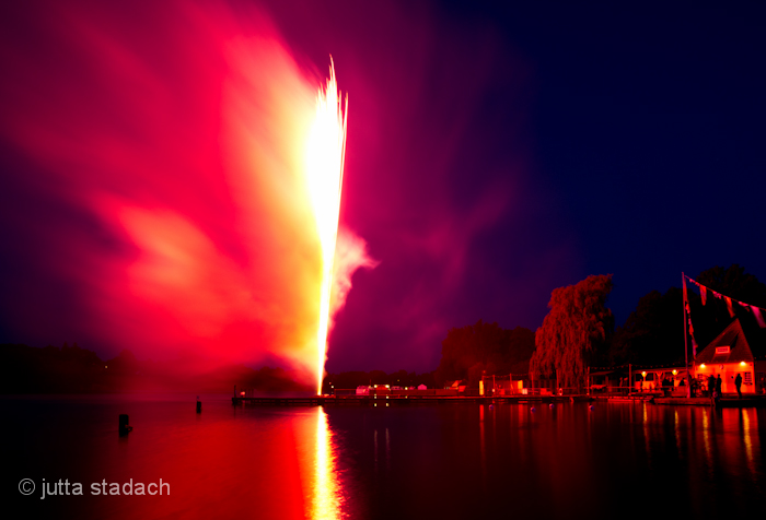 Naturbad Falkenwiese Feuerwerk